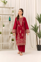 Flutterby Stitched 2 Piece Summer Collection-Berry-MR