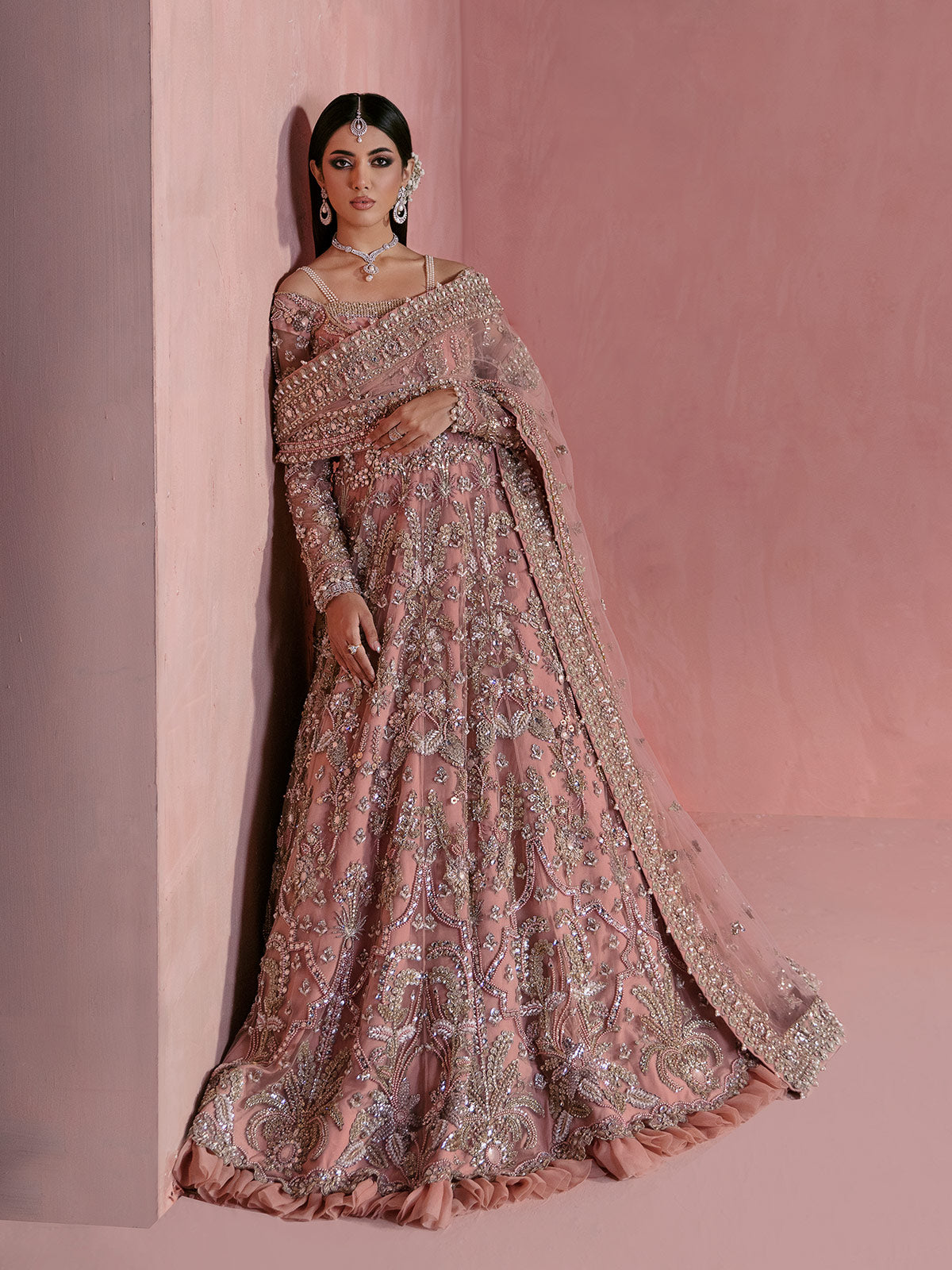 Charmaine By Gulaal Unstitched 3 Piece Bridal Collection'2022Isabella B-21
