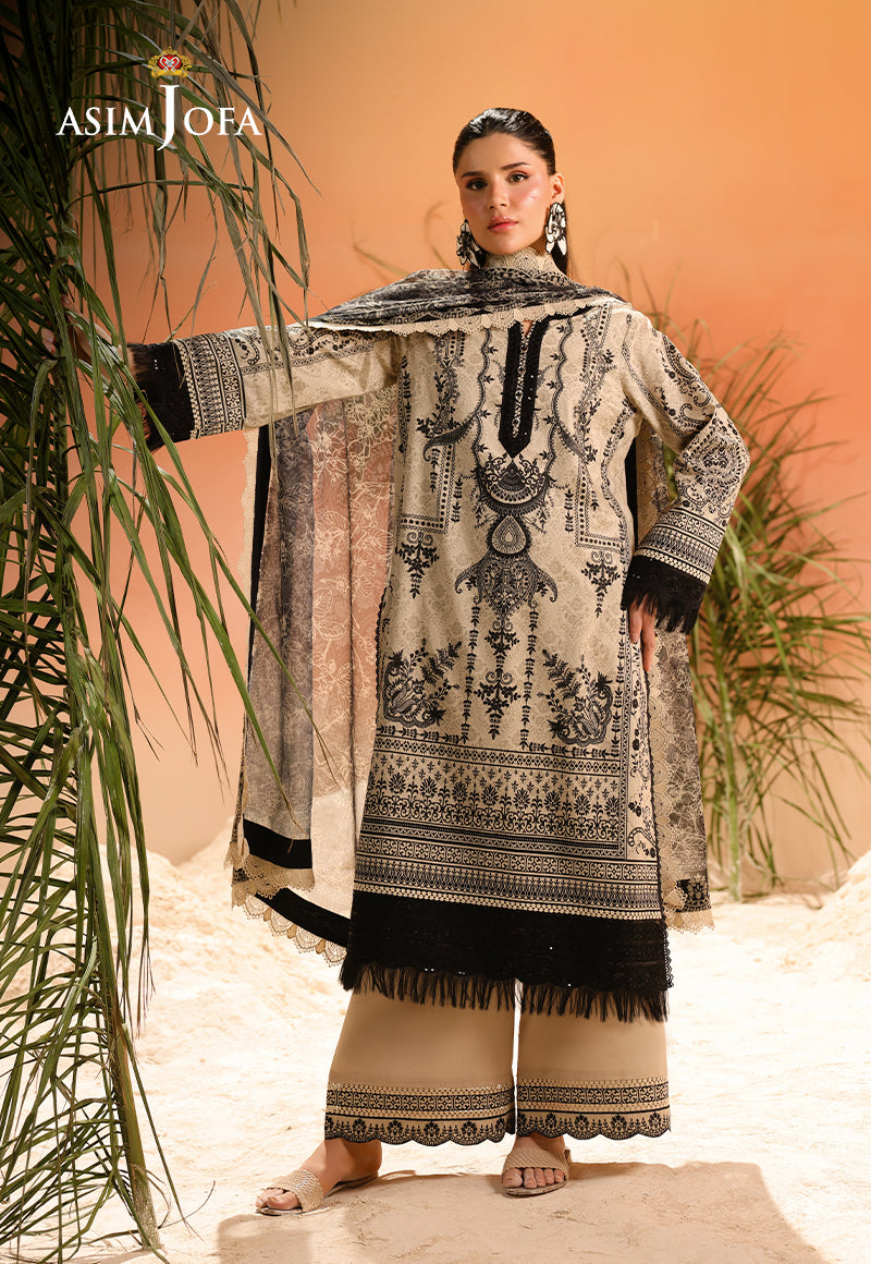 Rhapsody By Asim Jofa Unstitched 2 Piece Summer Collection'2025 Ajubu-18