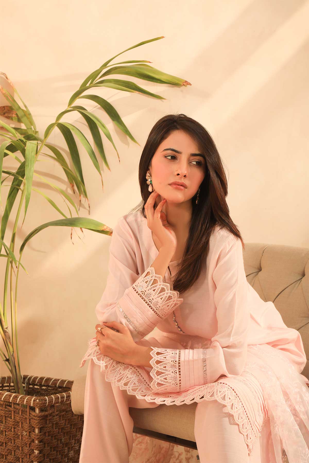 Najia Zia Stitched 3 Piece Festive Collection'2025-Passion