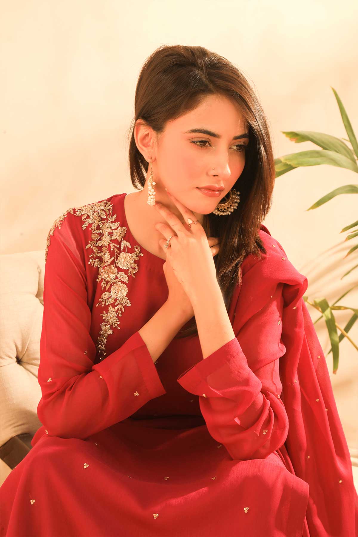 Najia Zia Stitched 2 Piece Festive Collection'2025-Charisma