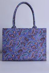 Fineur Canvas Tote Bag Lilac Carry