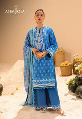 Rhapsody By Asim Jofa Unstitched 3 Piece Summer Collection'2025 Ajubu-24