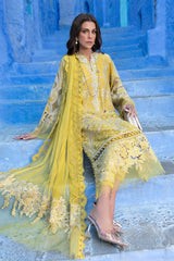 Voyage A'Luxe By Maria B Unstitched 3 Piece Lawn Collection'2025-ML-2512-A