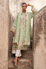 Elan Unstitched 3 Piece Luxury Lawn Collection'2025-12-A-Alara