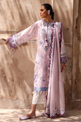 Elan Unstitched 3 Piece Luxury Lawn Collection'2025-12-B-Alara
