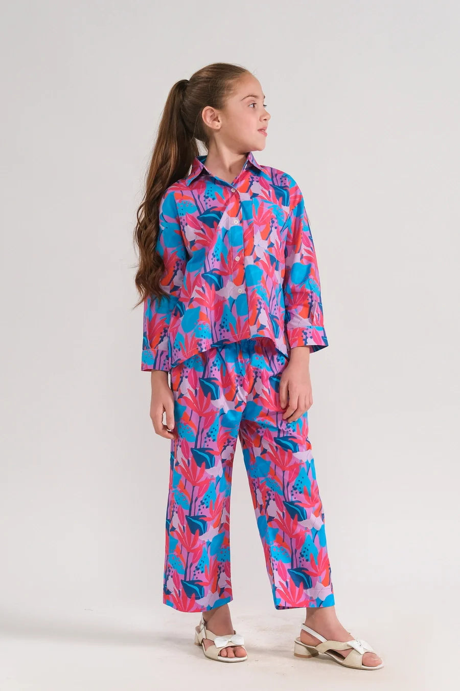 Dhaga Stitched 2 Piece Premium Cambric Kids Collection'2025-Capri