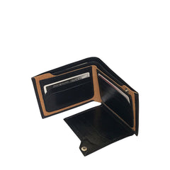 Bag X All Leather Wallet Black/ Brown