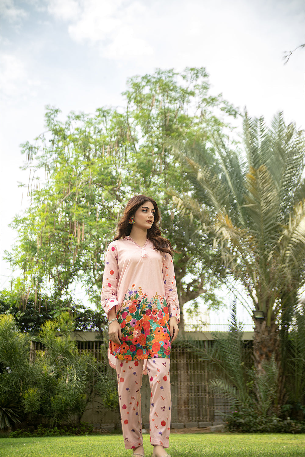Aqs N Man 2PC Matching Separates Lawn Suit | AM-003