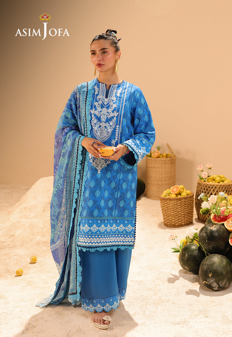 Rhapsody By Asim Jofa Unstitched 3 Piece Summer Collection'2025 Ajubu-24