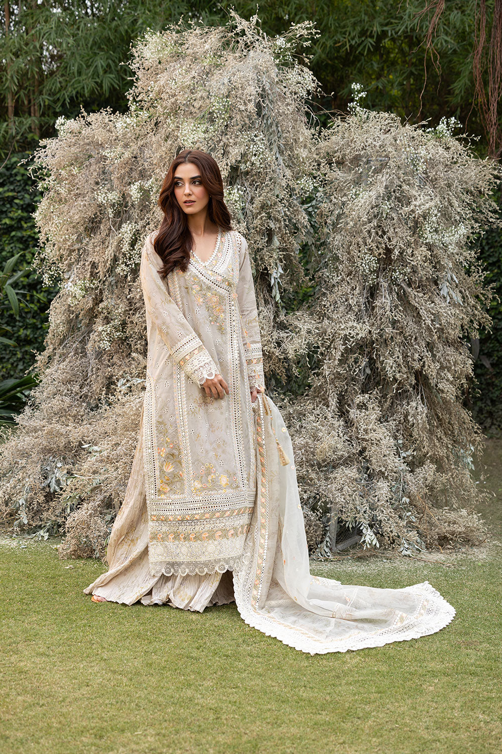 Sobia Nazir Unstitched 3 Piece Luxury Lawn Collection-D-13-B