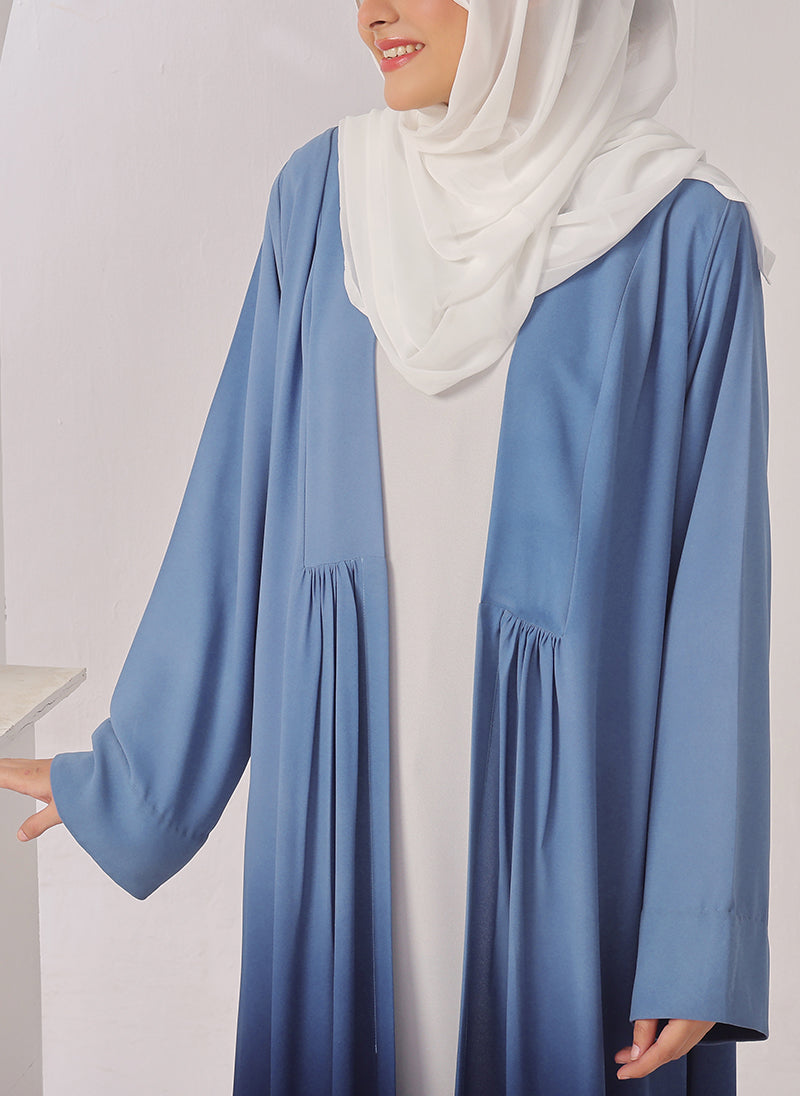 Hijab Ul Hareem Two Tone Navy Blue Gradient - 0122-R-1016