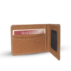 Bag X Beige Croco Leather Wallet