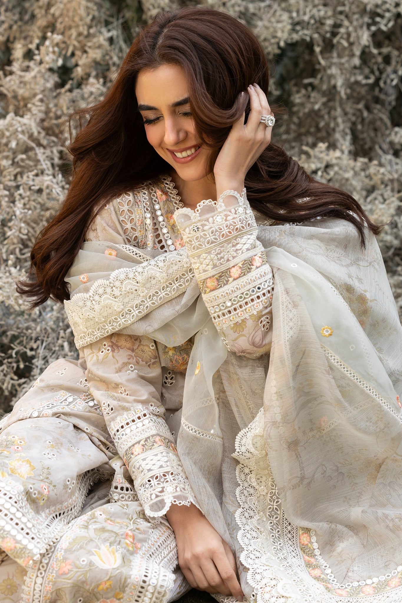 Sobia Nazir Unstitched 3 Piece Luxury Lawn Collection-D-13-B