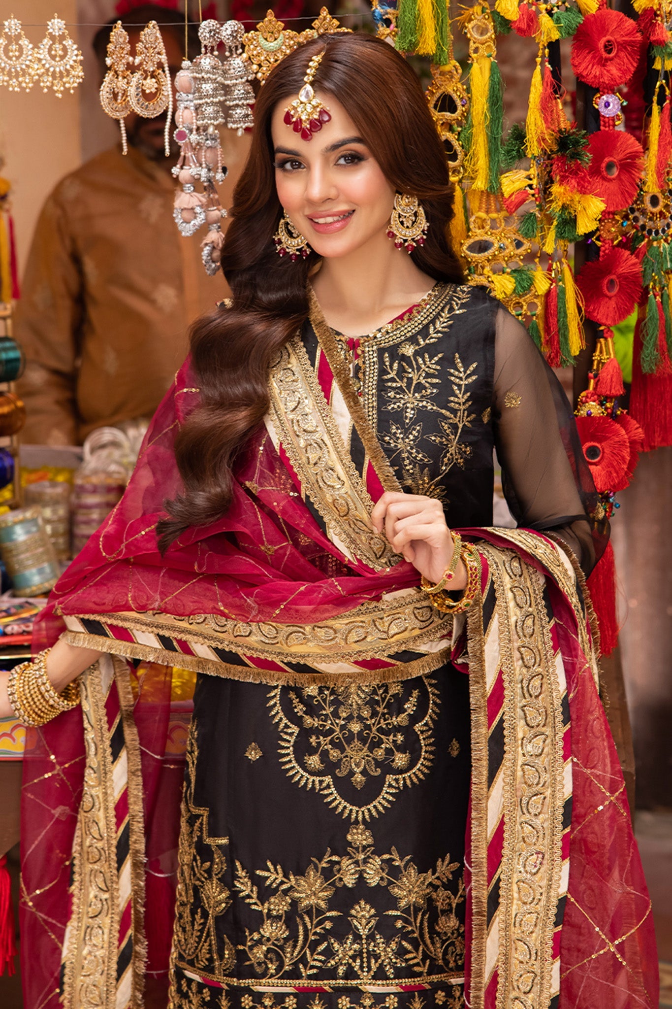 Pyaar Diyan Gallan By Asim Jofa Unstitched 3 Piece Luxury Formals Collection'2024-AJEM-14