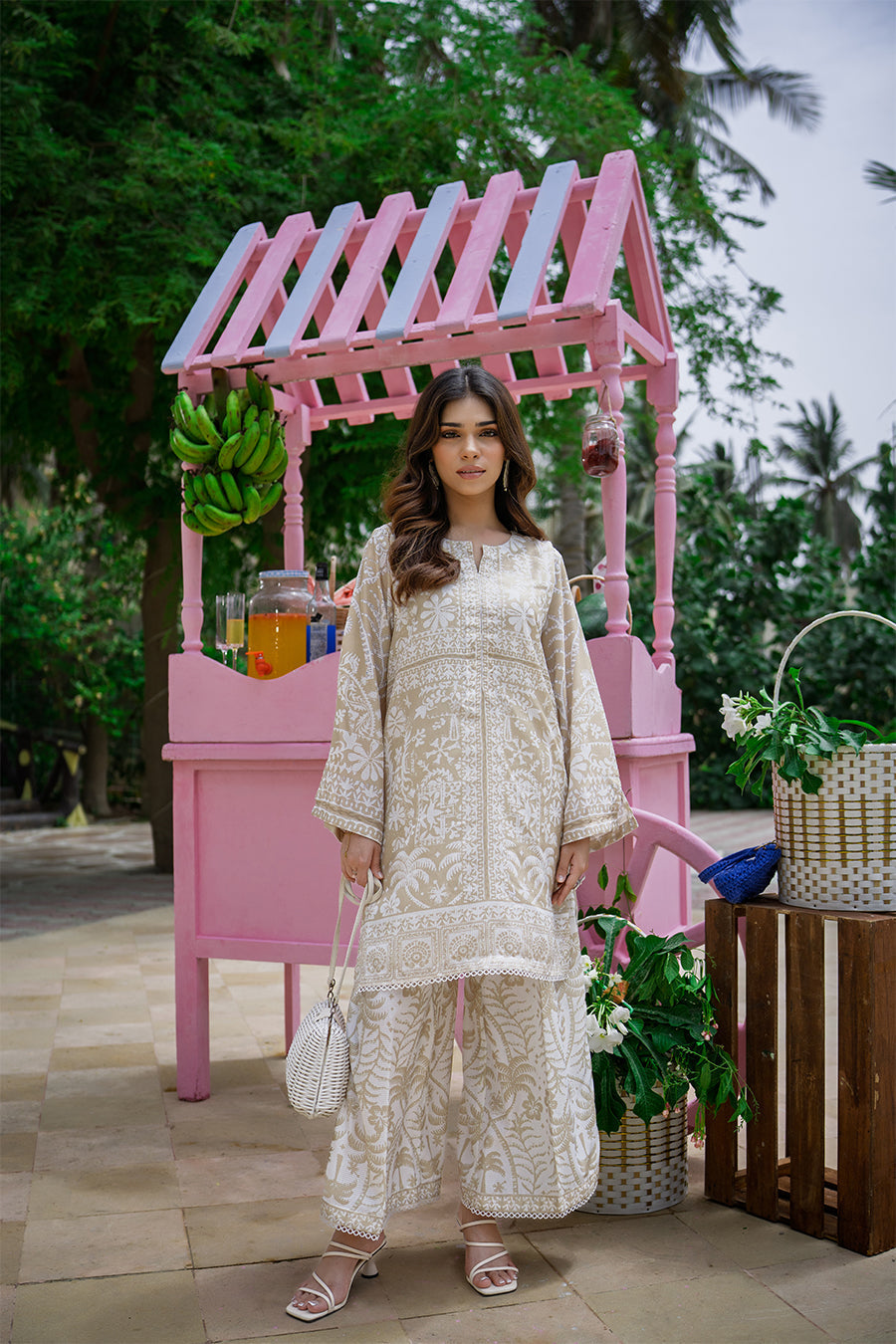 Sip N Style by Opole Stitched 2 Piece Summer Collection'2025-Lemonade