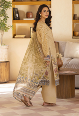 Zarwisha By Humdum Unstitched 3 Piece Digital Printed Emb Lawn Collection'2025-D-10