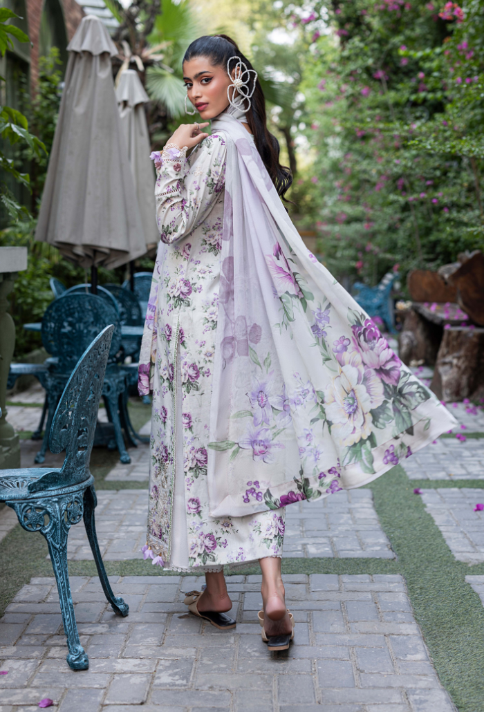 Eden Garden By Humdum Stitched 3 Piece Lawn Chapter 2 Collection'2025-D-07