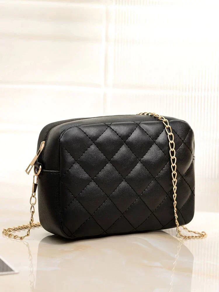 Fineur Urban Chic Crossbody Bag - Black