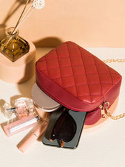 Fineur Urban Chic Crossbody Bag - Maroon