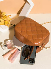 Fineur Urban Chic Crossbody Bag - Brown