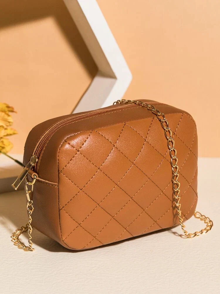 Fineur Urban Chic Crossbody Bag - Brown