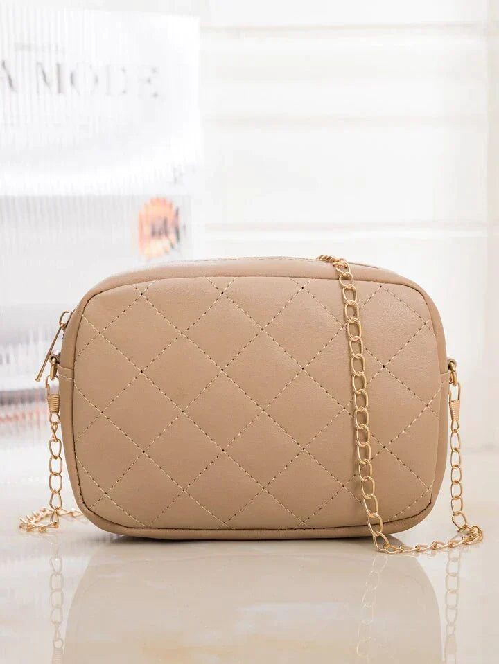 Fineur Urban Chic Crossbody Bag - Beige