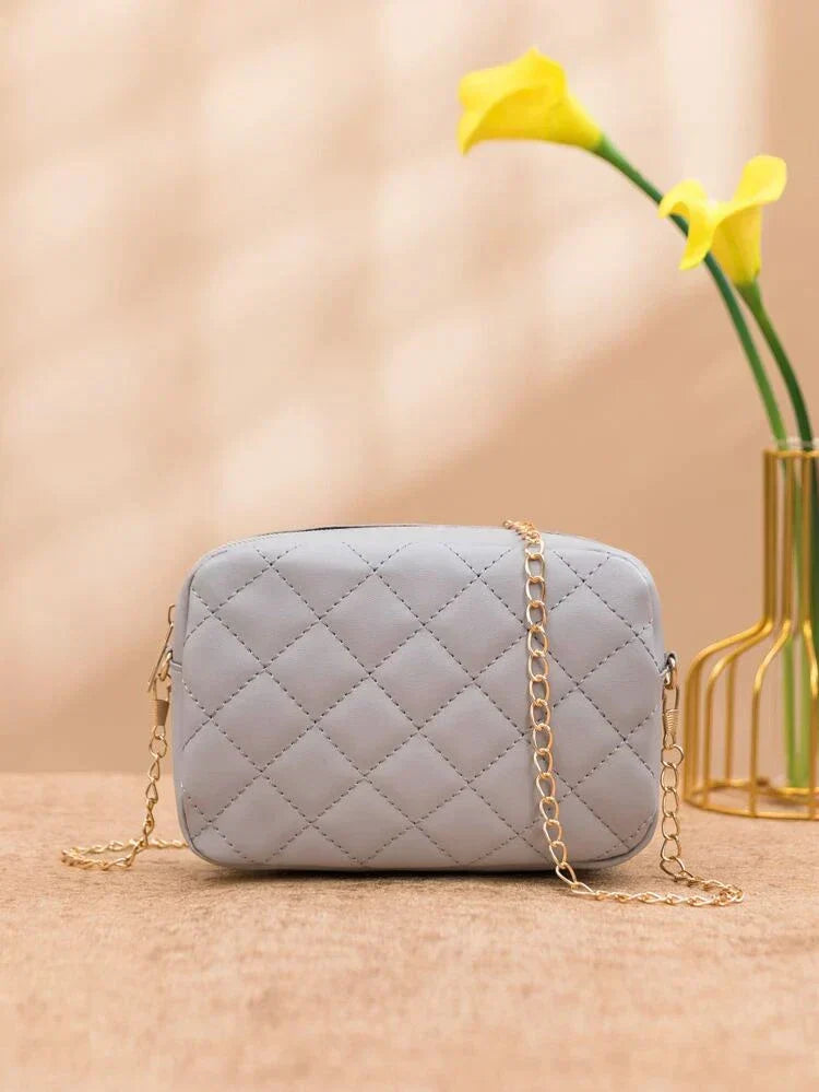 Fineur Urban Chic Crossbody Bag - Gray