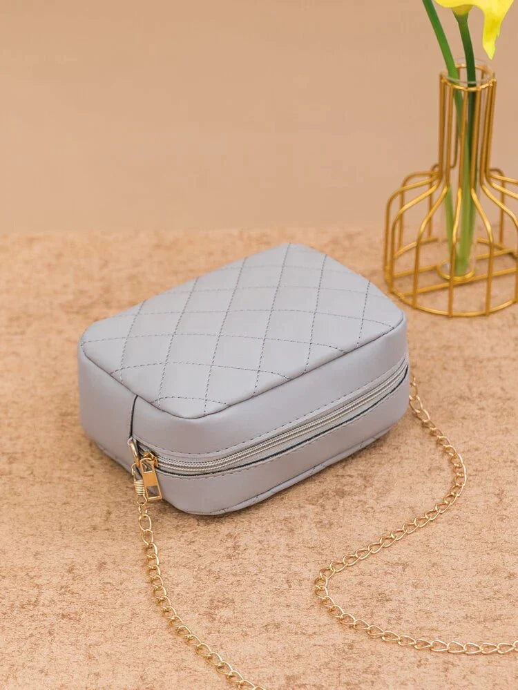 Fineur Urban Chic Crossbody Bag - Gray