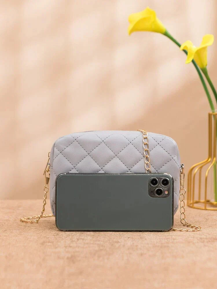 Fineur Urban Chic Crossbody Bag - Gray