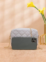 Fineur Urban Chic Crossbody Bag - Gray
