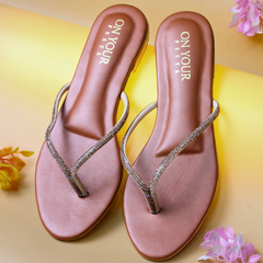 On Your Feets Flip Flop-Kiara (Mustard)