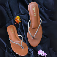 On Your Feets Flip Flop-Kiara (Mustard)