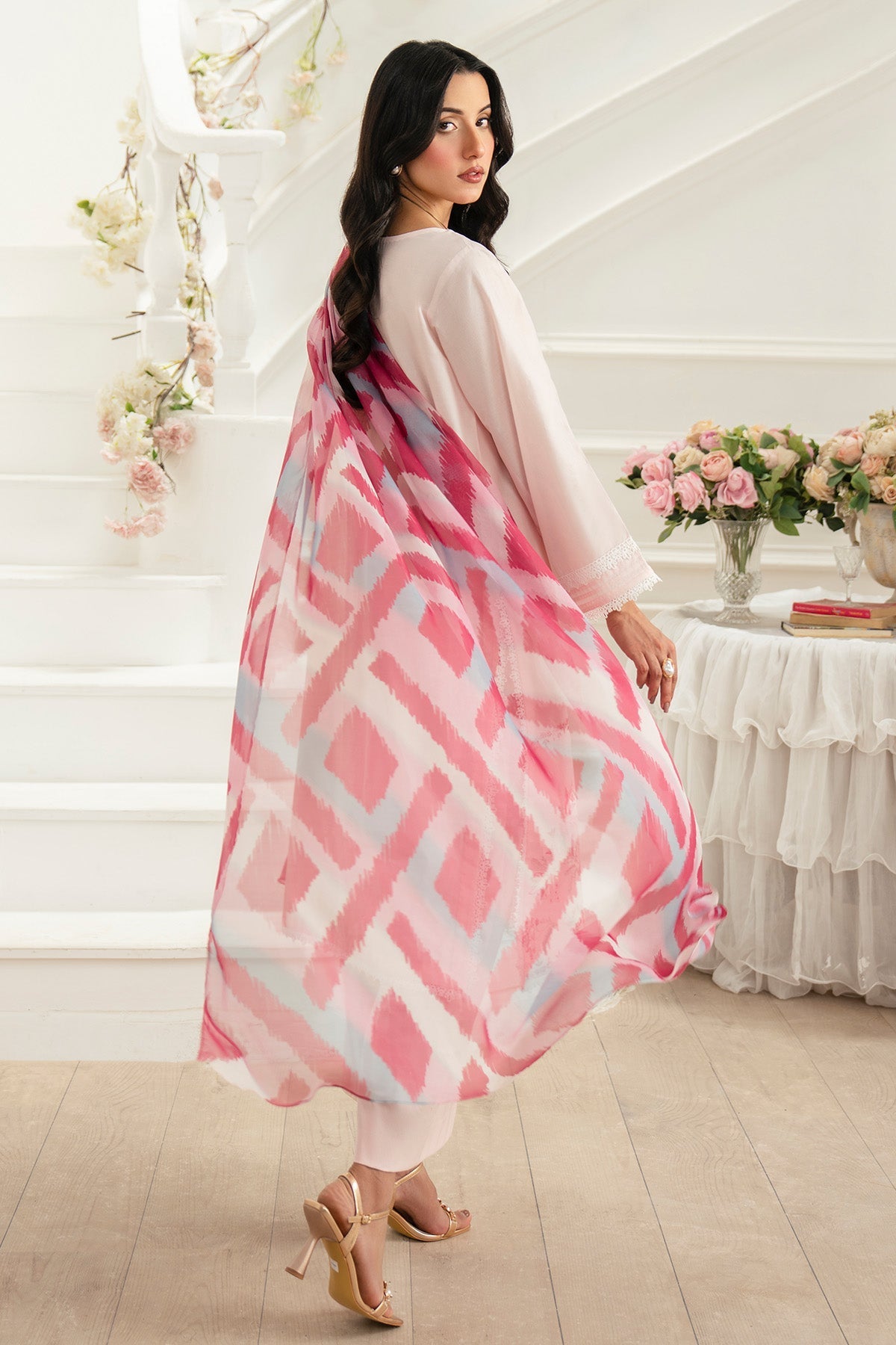 Kianna Pret By Imrozia Serene Stitched Summer Lawn Collection'2025-SP-84 NESSA