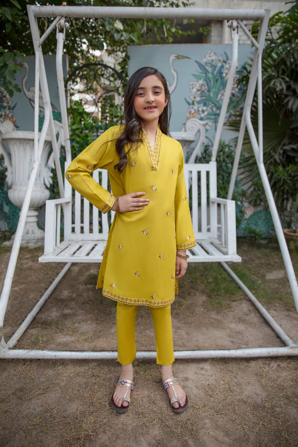 Panache Apparel Stitched Festive Eid Kids Collection-Mannat