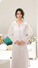 Summer Vibes Basics By Najia Zia Stitched 2 Piece Printed Lawn Collection-IRIS
