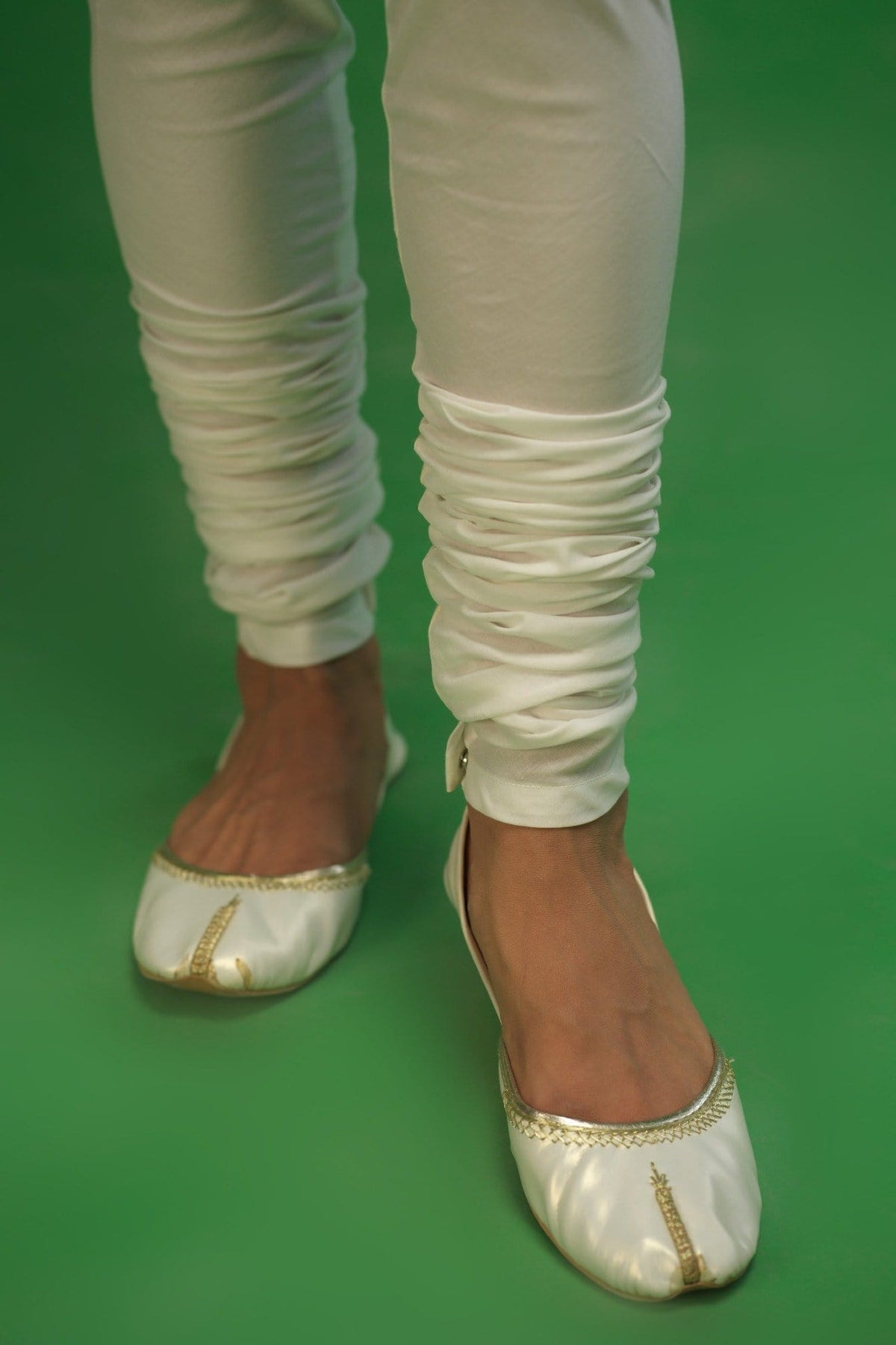 Zaaviay Pret Collection White Churidar