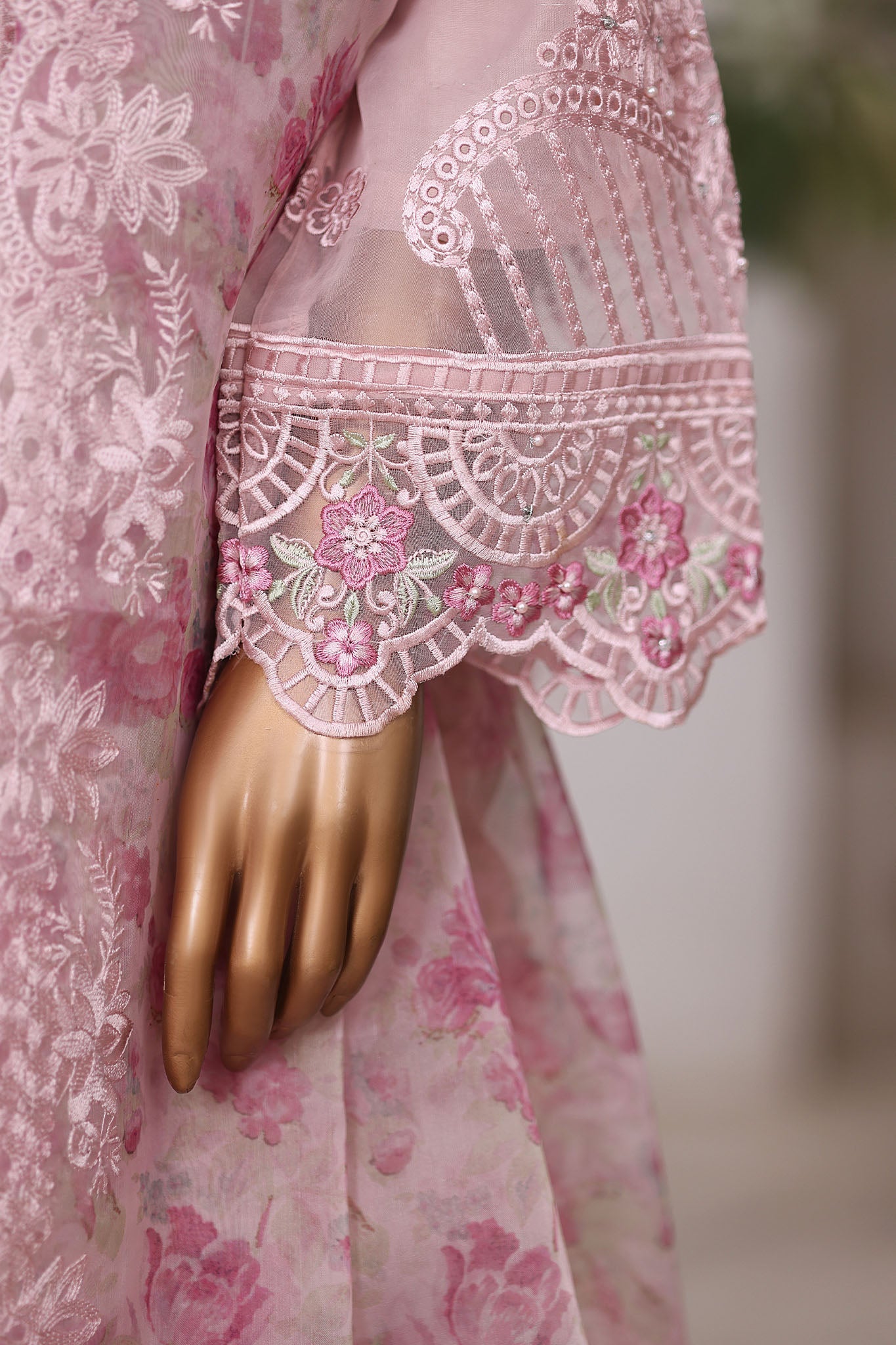 Khombi Stitched 3 Piece Luxury Formals Collection'2025-187-P-Mahrose