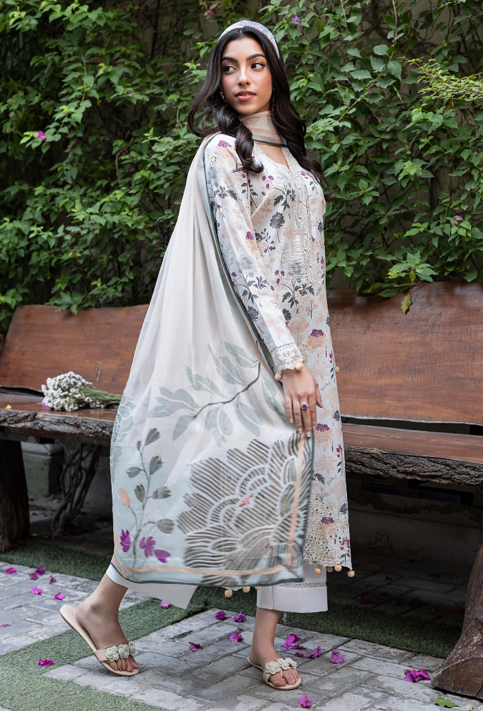 Eden Garden By Humdum Stitched 3 Piece Lawn Chapter 2 Collection'2025-D-10