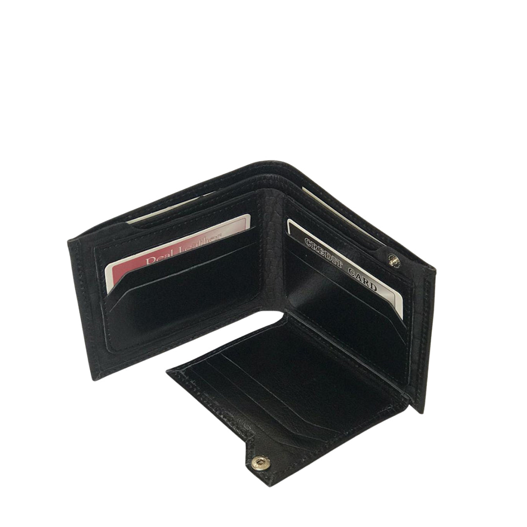 Bag X All Leather Wallet Black