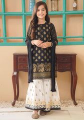 Ochre Clothing Cotton Printed 3 Pc Suit