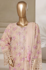 Signature By Sada Bahar Stitched 3 Piece Festive Emb Lawn Vol-02 Collection'2025-PD-199-SKIN