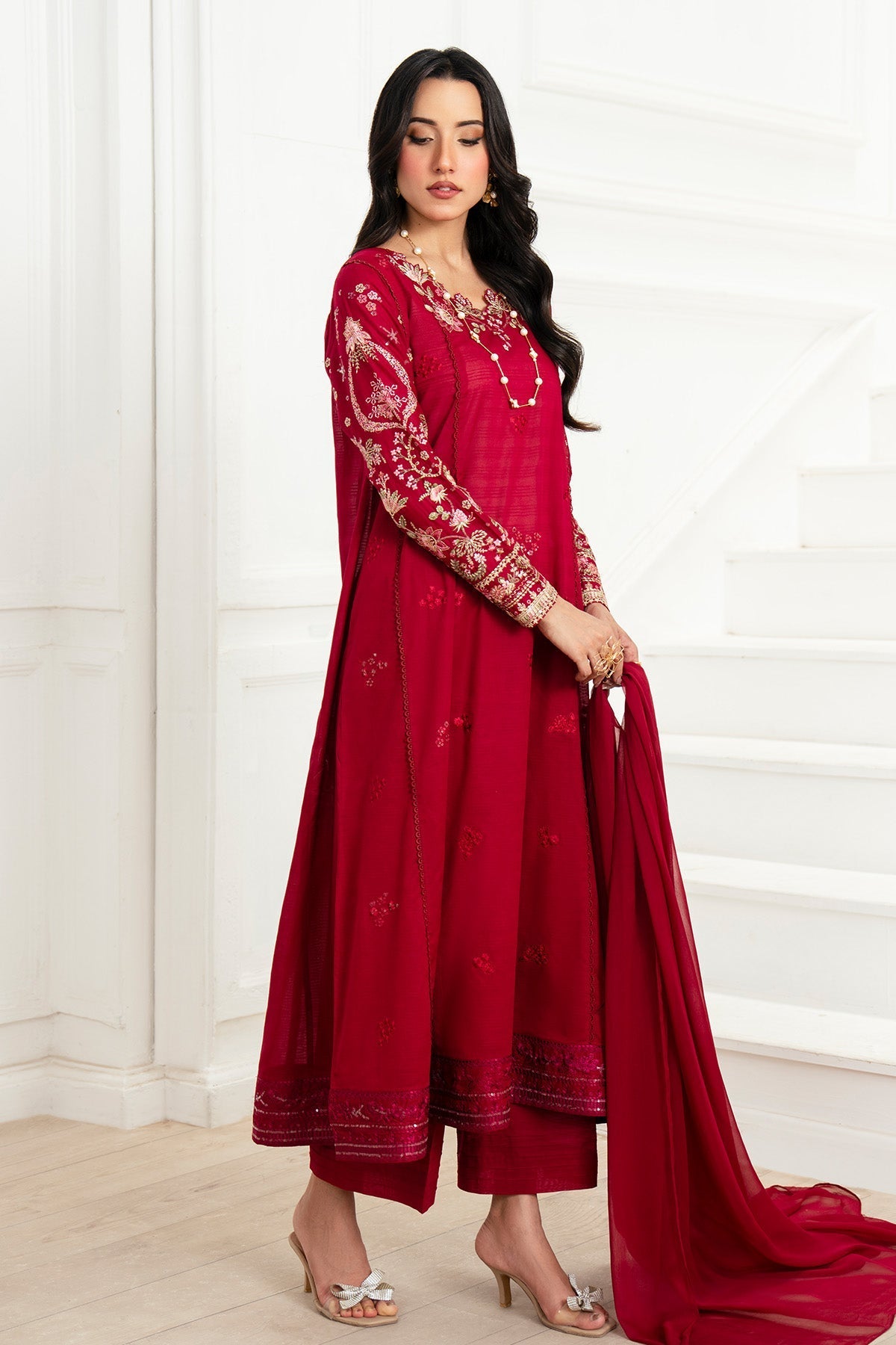 Kianna Pret By Imrozia Serene Stitched Summer Lawn Collection'2025-SP-87 LEVANA