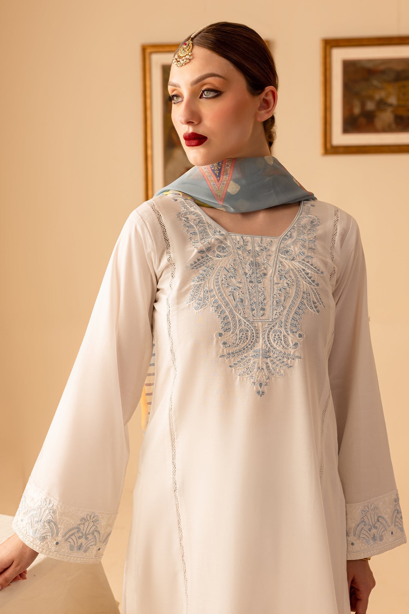 Fusion Festive 24 By Mannat Clothing Stitched Collection-Tusk