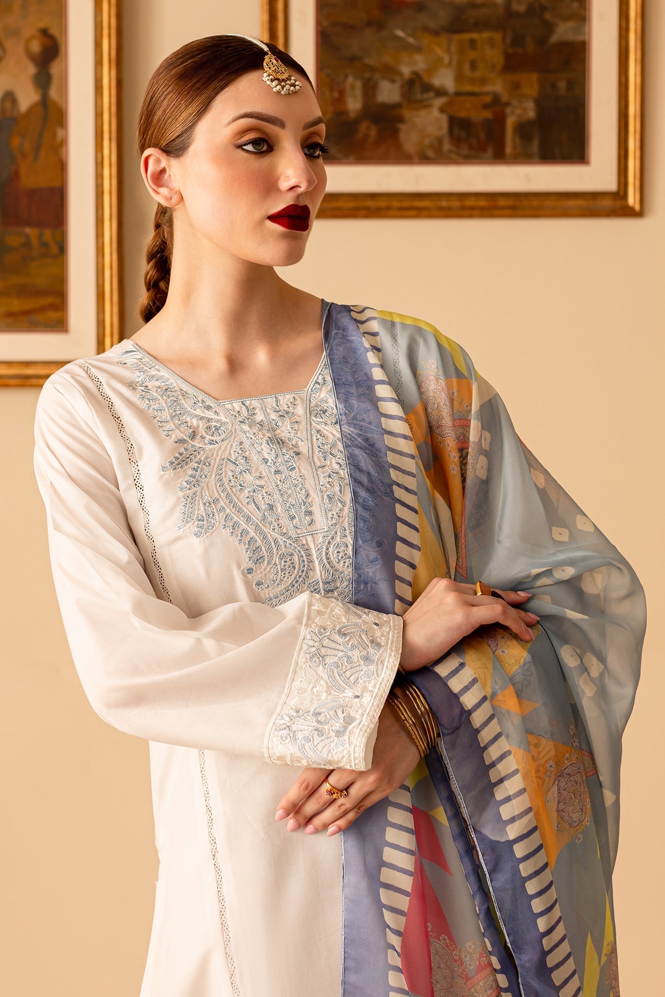 Fusion Festive 24 By Mannat Clothing Stitched Collection-Tusk