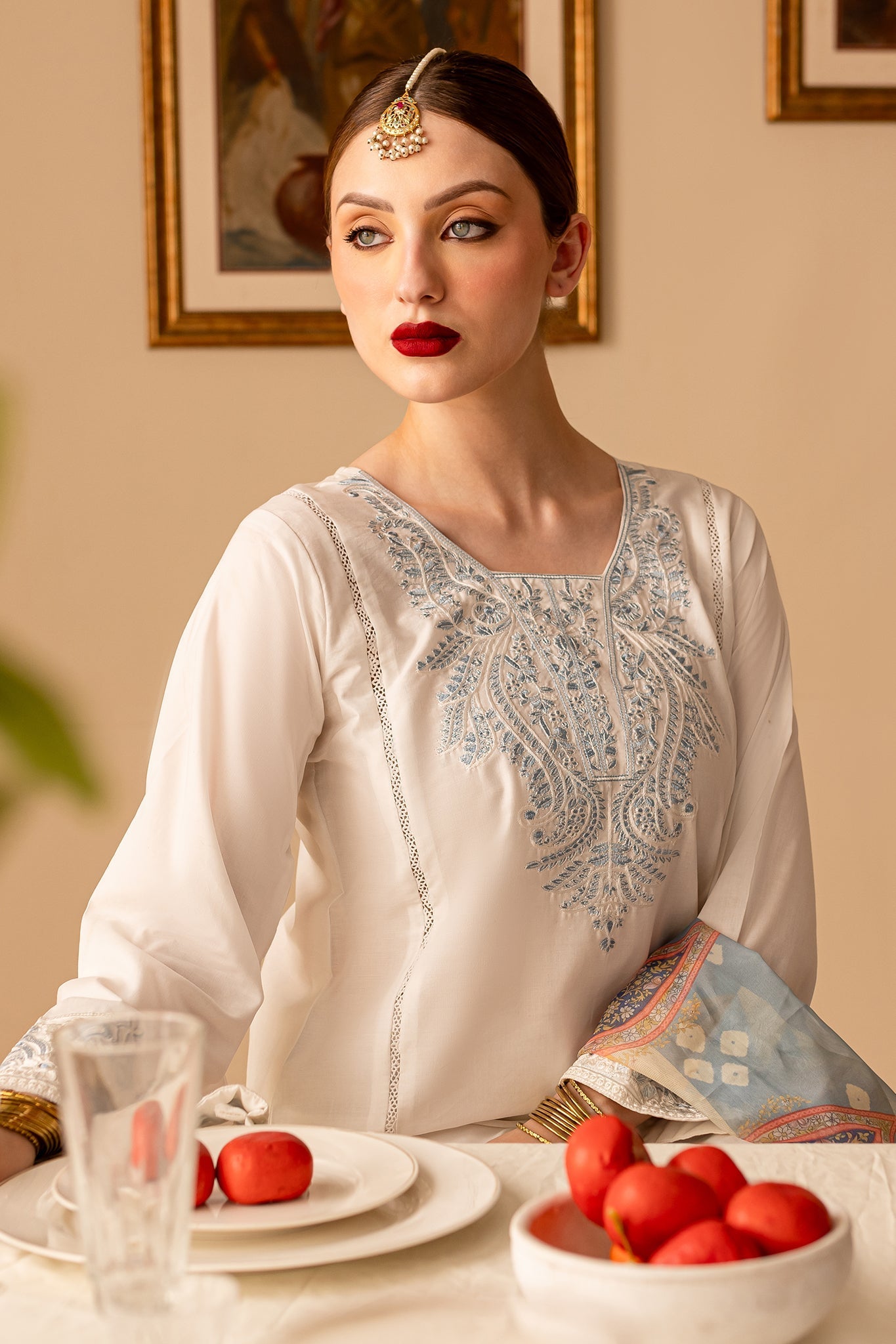 Fusion Festive 24 By Mannat Clothing Stitched Collection-Tusk
