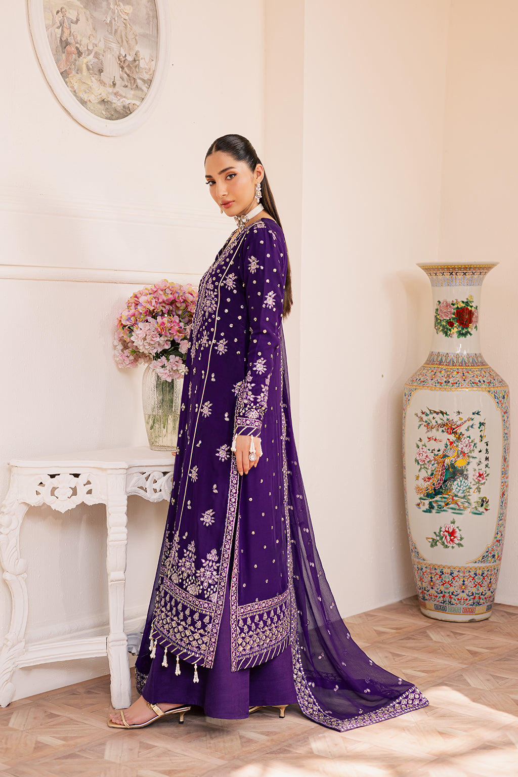 Suave By Emaan Adeel Unstitched 3 Piece Luxury Formals Collection'2025-Calais