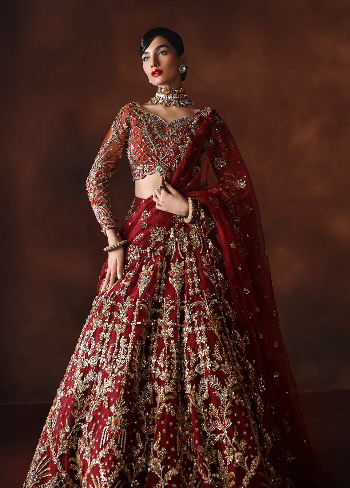 Aura By Gulaal Unstitched Bridal Couture Collection'2023-B-31