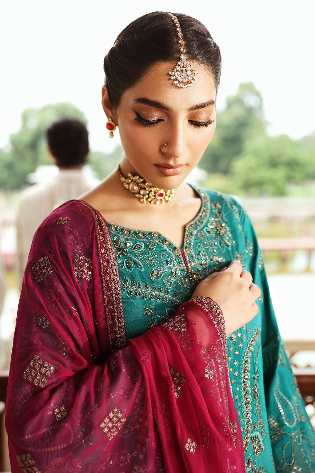 Mehak By Flossie Unstitched 3 Piece Luxury Formals Vol-08 Collection'2025-FE-810