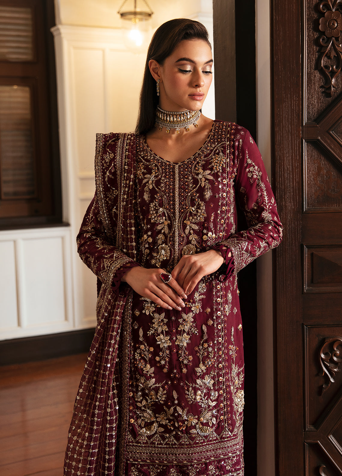 Gulaal Unstitched 3 Piece Luxury Pret Collection'2024-Valentina (GL-LP-24V1-20)